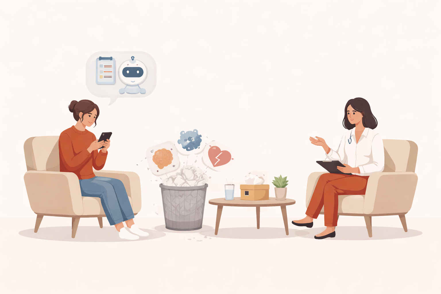When AI Becomes the Co Therapist in the Room