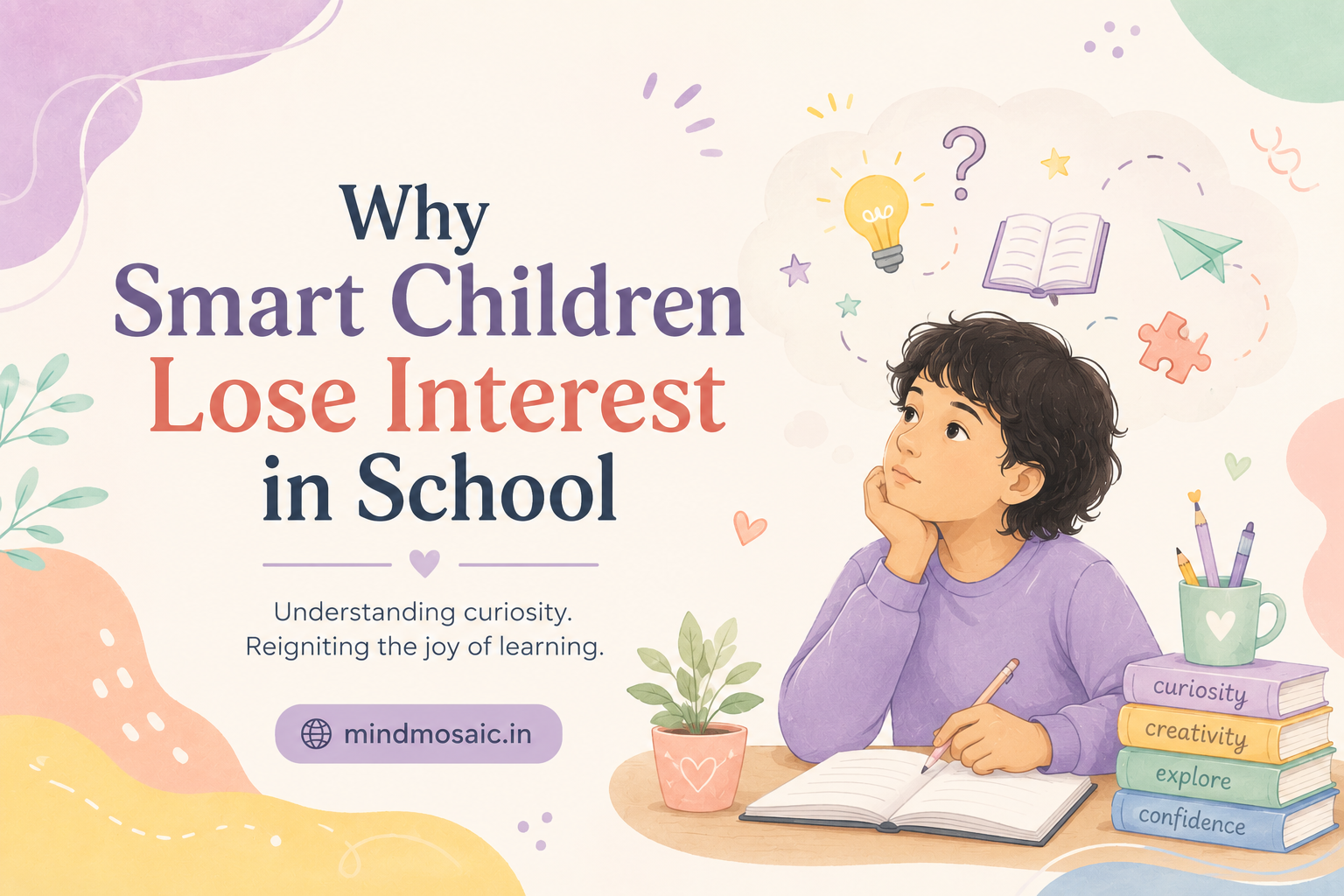Why Smart Children Lose Interest in School